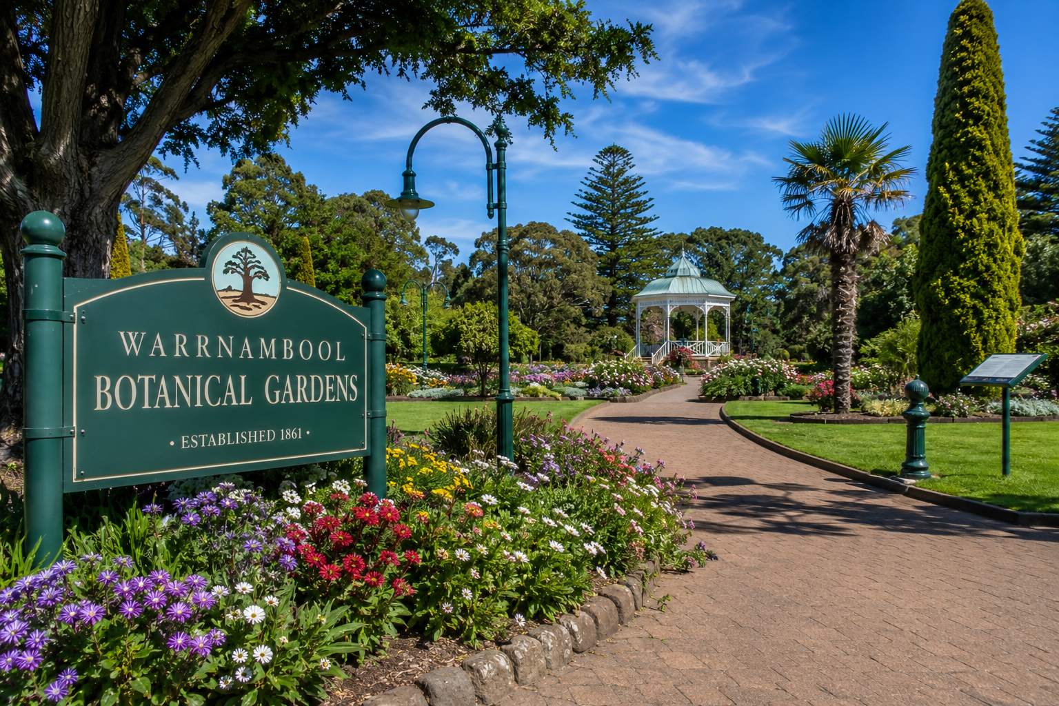 Warrnambool Botanical Gardens Victoria Australia